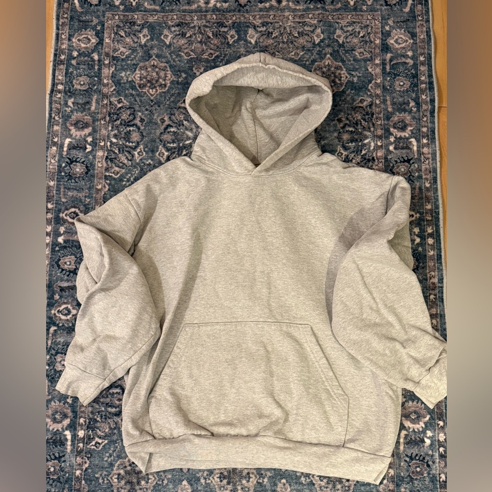 Men's Gray Los Angeles Apparel Heavyweight Hoodie